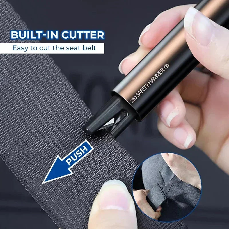 2-in-1 Car Safety Escape Tool