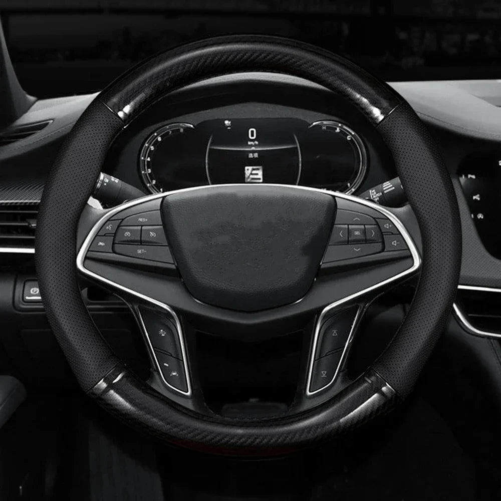 Sleek Anti-Slip Steering Cover